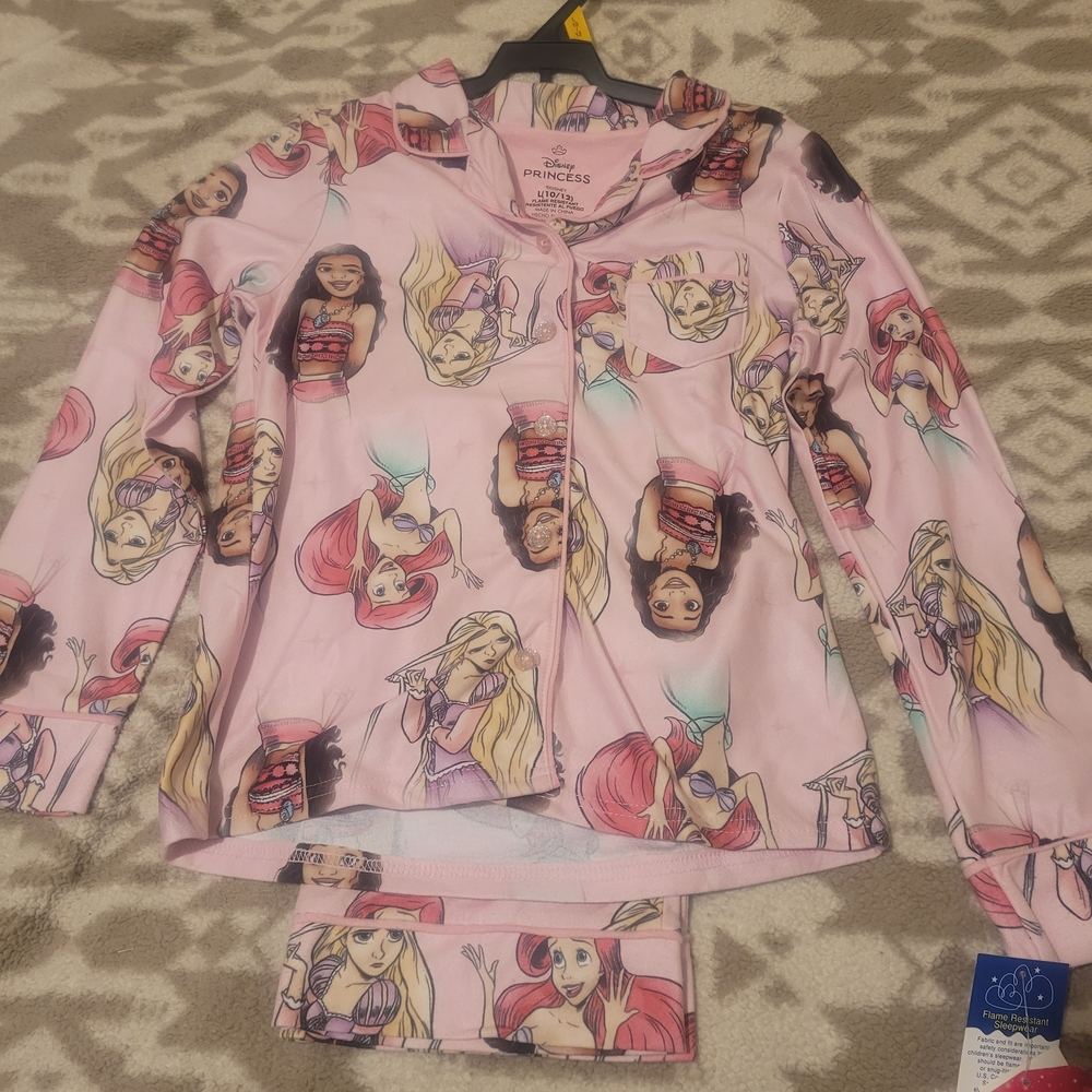 Disney Princess Pink Pajama Set